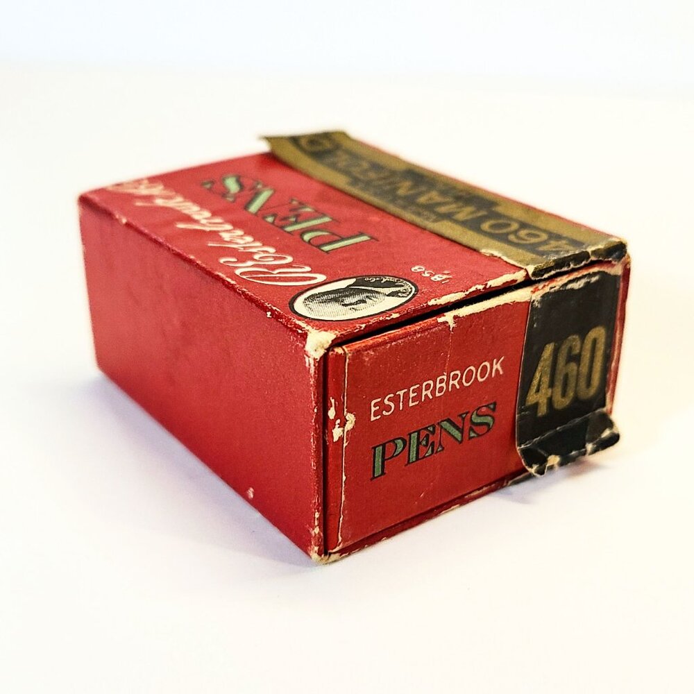 Vintage Esterbrook Pen Nibs, Manifold No. 460 Pens, In Original Box, w/ 105 Nibs - Picture 2 of 10